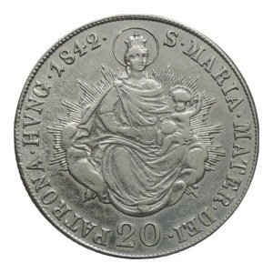Ferdinand V. 1835-1848, 20 krejcar 1842 B