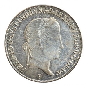 Ferdinand V. 1835-1848, 20 krejcar 1847 B, zc.nep.just.