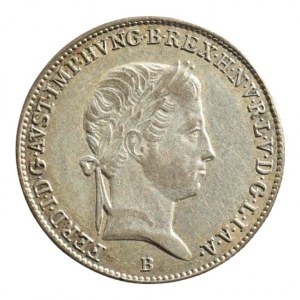 Ferdinand V. 1835-1848, 10 krejcar 1838 B, Nov.7, nep.rysky R