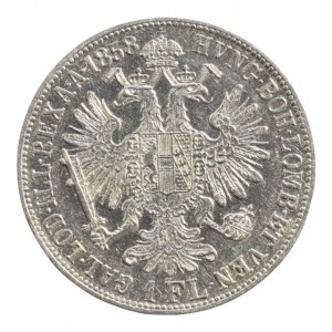 FJI 1848-1916, zlatník 1858 B, nep.škr.