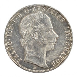 FJI 1848-1916, zlatník 1859 B, nep.hr.ražbou