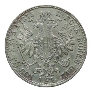 FJI 1848-1916, zlatník 1878 b.zn., nep.zkouška na hraně