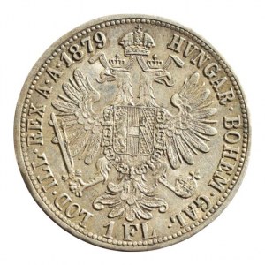 FJI 1848-1916, zlatník 1879 b.z., vlas.škr.
