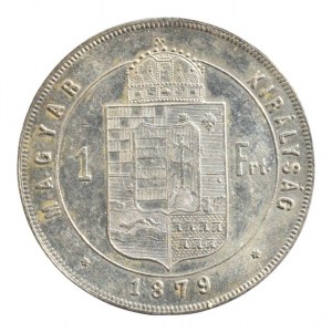 FJI 1848-1916, zlatník 1879 KB, zc.nep.rysky