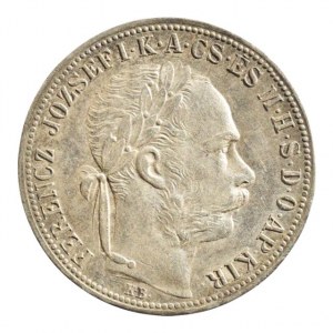 FJI 1848-1916, zlatník 1887 KB, vlas.škr., patina