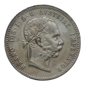 FJI 1848-1916, 1/4 zlatník 1872 b.zn. RR