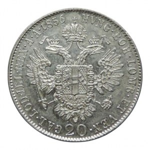 FJI 1848-1916, 20 krejcar 1856 B
