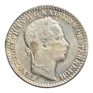 FJI 1848-1916, 10 krejcar 1860 V, dr.hr., R