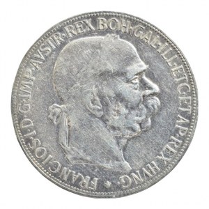 FJI 1848-1916, 5 kor. 1900 b.z., nep.rysky,