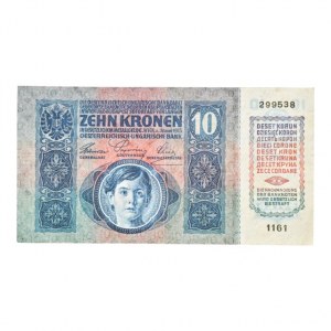 Rakousko-Uhersko, 10 k 1915, série 1161 299538