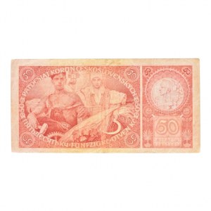 ČSR 1918-1939, 500 Kč 1929, série Ha, B.24b, neperf