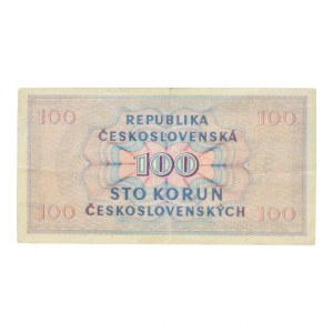 ČSR 1945-1992, 100 Kč 1945, série C09 847114, B.77b2, neperf.