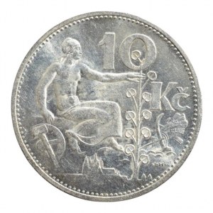 ČSR 1918-1939, 10 Kč 1930,