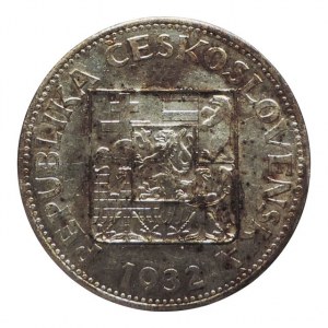 ČSR 1918-1939, 10 Kč 1932, dr.st.kor.