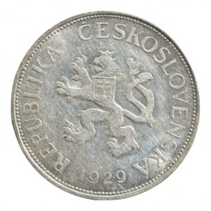 ČSR 1918-1939, 5 Kč 1929