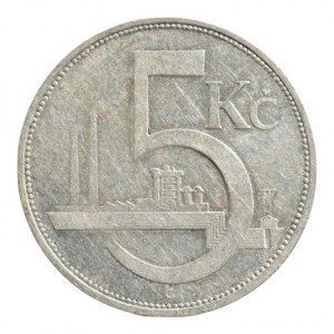ČSR 1918-1939, 5 Kč 1931