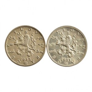 ČSR 1918-1939, 50 hal. 1922, 1931, 2 ks