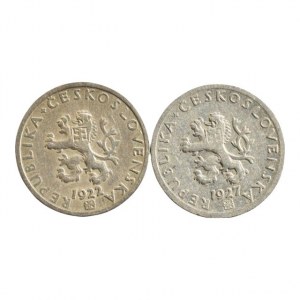 ČSR 1918-1939, 20 hal. 1922, 1927, 2ks