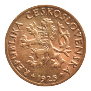 ČSR 1918-1939, 5 hal. 1925, sbírkový