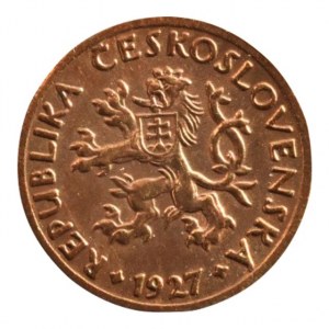 ČSR 1918-1939, 5 hal. 1927, sbír.