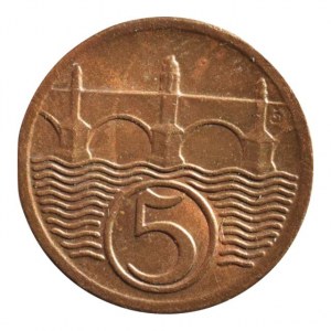 ČSR 1918-1939, 5 hal. 1929
