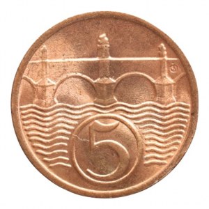 ČSR 1918-1939, 5 hal. 1938, 2 ks