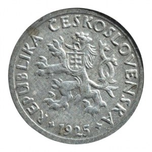 ČSR 1918-1939, 2 hal. 1925, skvr.