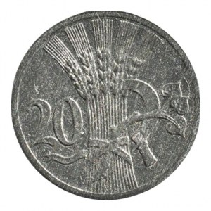 PROTEKTORÁT Č+M, 20 hal. 1941