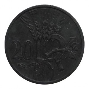 PROTEKTORÁT Č+M, 20 hal. 1943