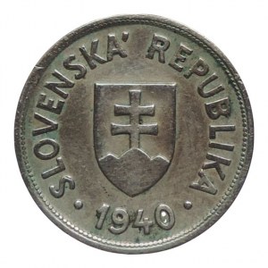 SLOVENSKO 1939-1945, 50 hal. 1940 CuNi R