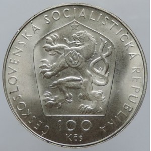 ČSR 1945-1992, 100 Kč 1976 Kaplan