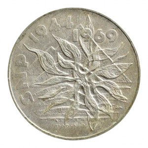 ČSR 1945-1992, 25 Kč 1969 SNP R