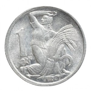 ČSR 1945-1992, 1 Kč 1953 Al