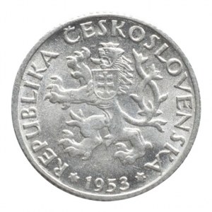 ČSR 1945-1992, 1 Kč 1953 Al