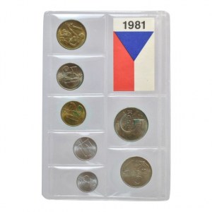 Sada oběžných mincí 1981