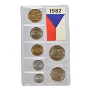 Sada oběžných mincí 1982