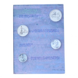 Sada oběžných mincí 2001, Slovenské mince