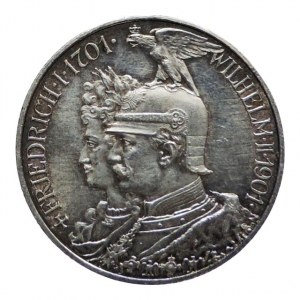 Prusko, Vilém II. 1888-1918, 2 Marka 1901, 200. výročí království