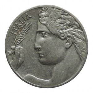 Itálie, Viktor Emanuel III. 1900-1946, 20 centesimi 1912 R