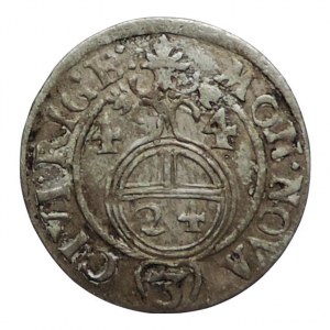Livonsko pod Švédskem, Christina 1632-1654, 1/24 tolaru 1644 Riga