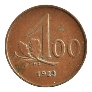 Rakousko - republika, 100 kronen 1923, KM#2832, R