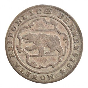 Švýcarsko, Bern - město a kanton, 1/2 batzen 1788, HMZ 224u