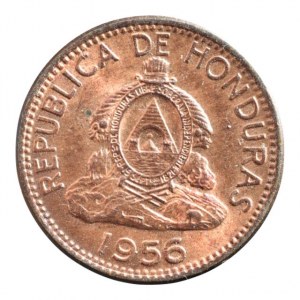 Honduras, 2 centavos 1956