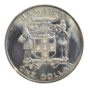 Jamajka, 1 dollar 1982, fotbal