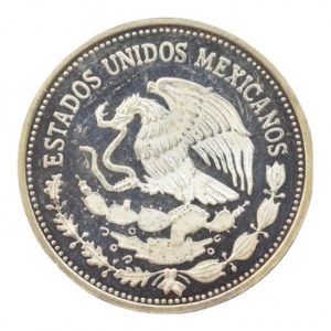 Mexiko, 25 pesos 1985, KM# 503, Ag925, 8.4g, patina