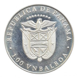 Panama, 1 balboa b.l. (1988) John F. Kennedy