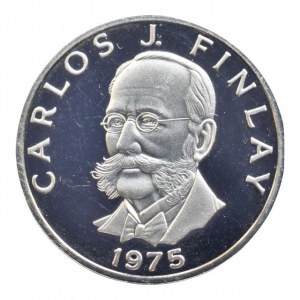 Panama, 5 centimos 1975, z leštěného razidla