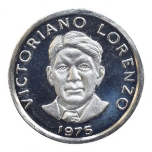 Panama, 2 1/2 centesimos 1975, z leštěného razidla