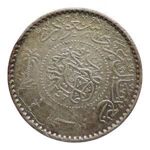 Saudská Arábie, dynastie Abd al Azíz , 1/4 Riyal 1928