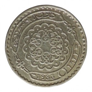 Sýrie, 50 Piastr 1933 Ag 680/1000